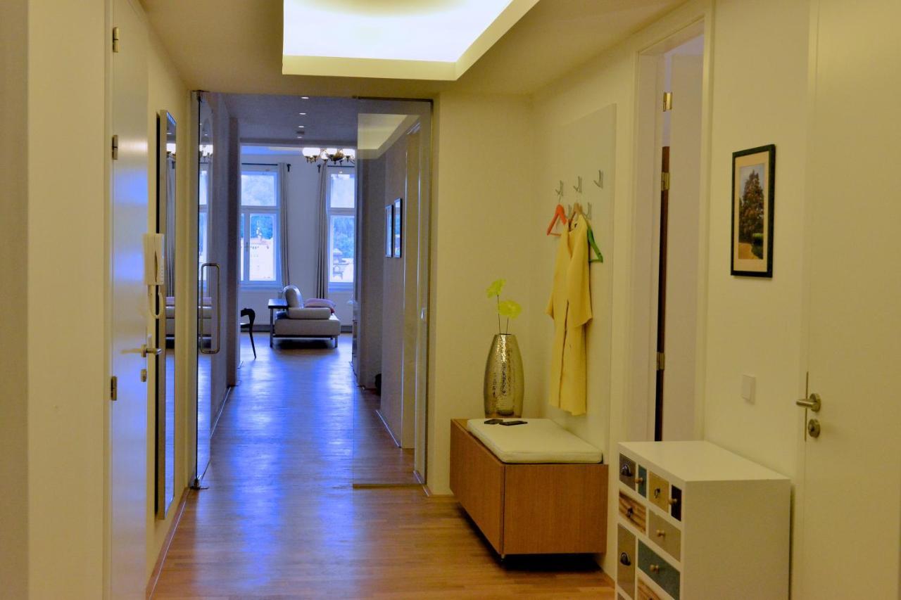 Mariánské Lázně Kolonada Luxury 3 Bedroom Apartment Manes מראה חיצוני תמונה